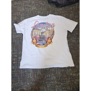 Hard Rock Cafe Men's White City Tee "London" Size XL